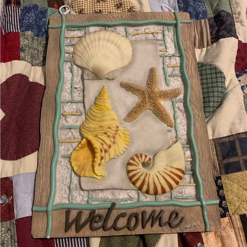 Sea Life Welcome Sign